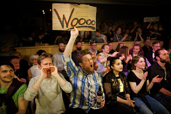 Wrestling fans