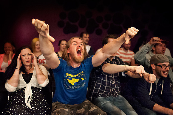 Wrestling fans, Halmstad Wrestling