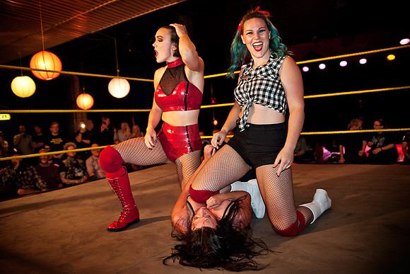 Aya Frick and Betty Rose (a.k.a. Miss Metnal) vs. Sixt