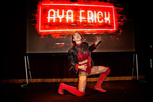 Aya Frick, "the woman your mother warned you for"