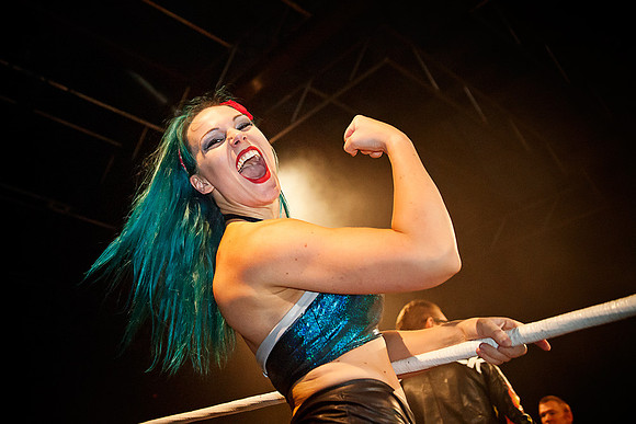 Betty Rose, "The Pin-Up Punisher"