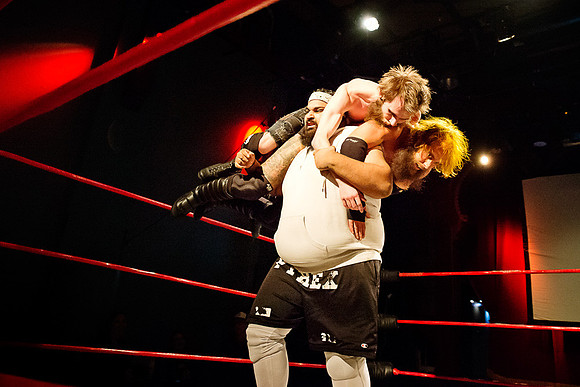 "The Pakistani Powerhouse" Saim Ashfaq vs. Kid Vicious and Leeloo
